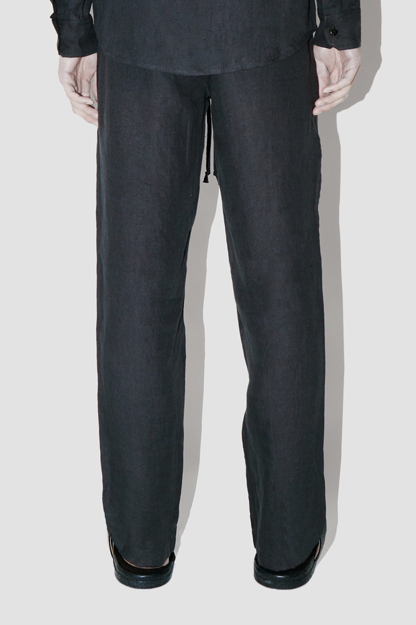 TerraLinen Black Classic Pants