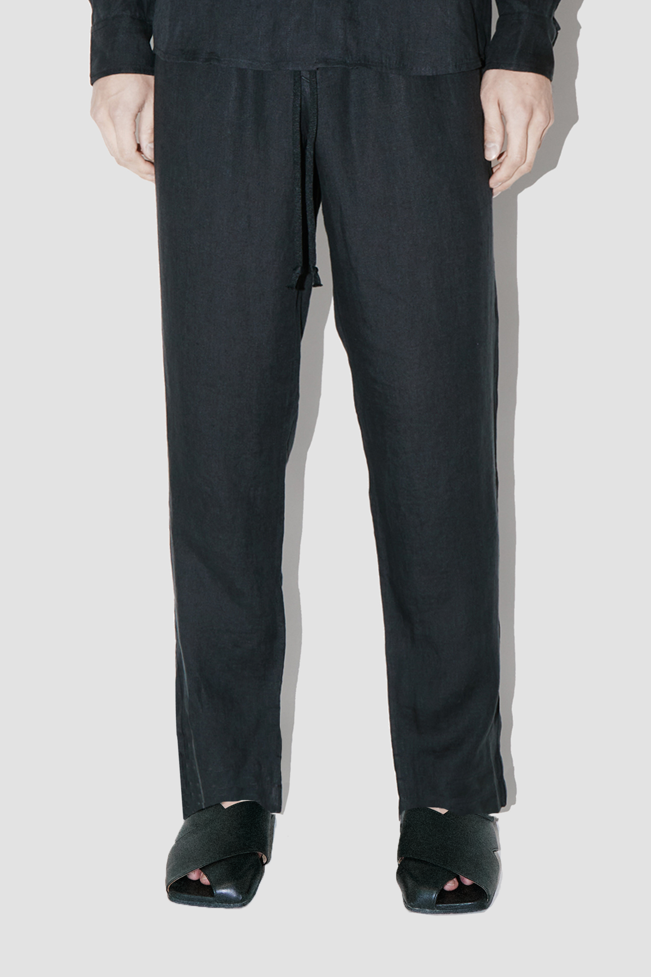 TerraLinen Black Classic Pants