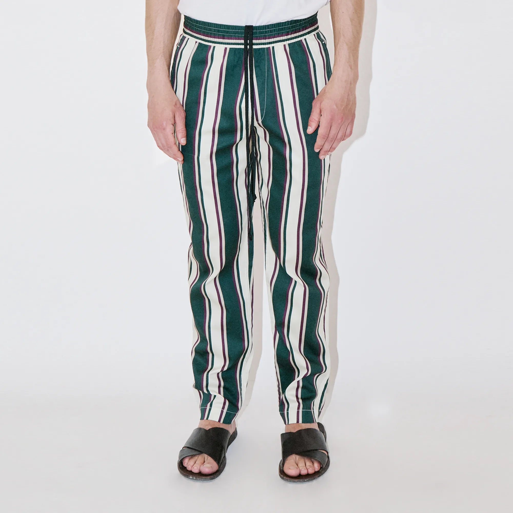 GizaFine Equestrian Stripe Classic Pants