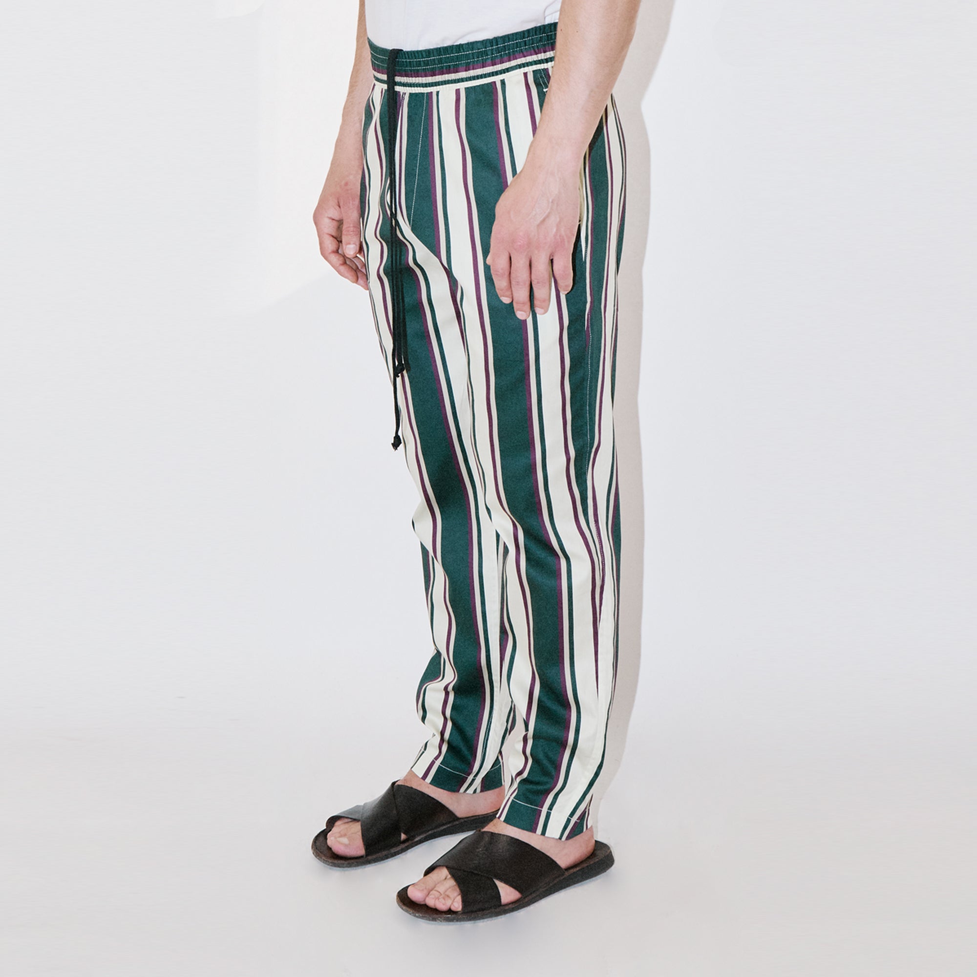 GizaFine Equestrian Stripe Classic Pants