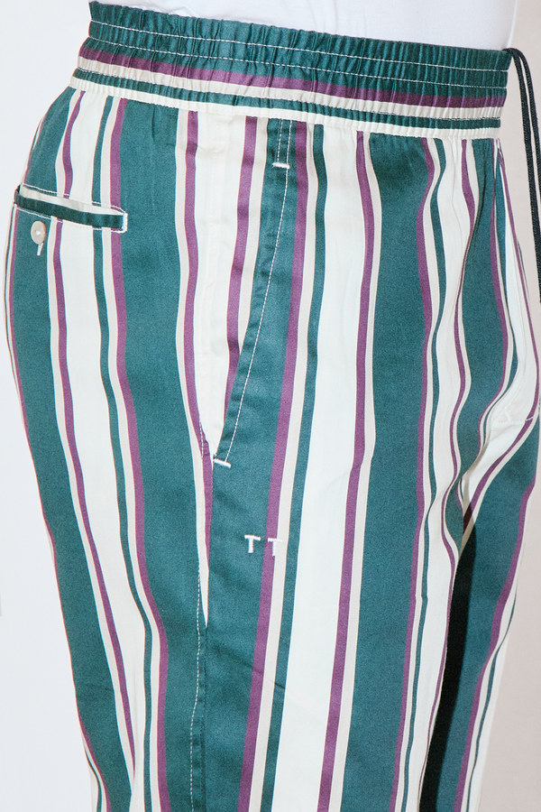 GizaFine Equestrian Stripe Classic Pants