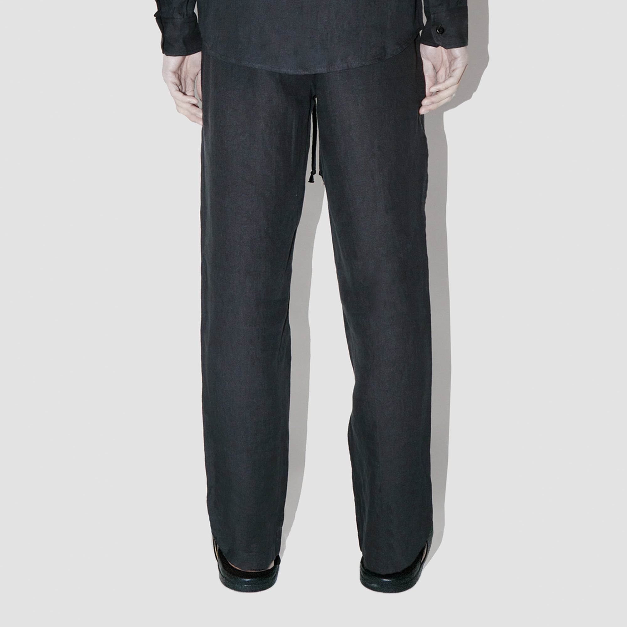 TerraLinen Black Classic Pants