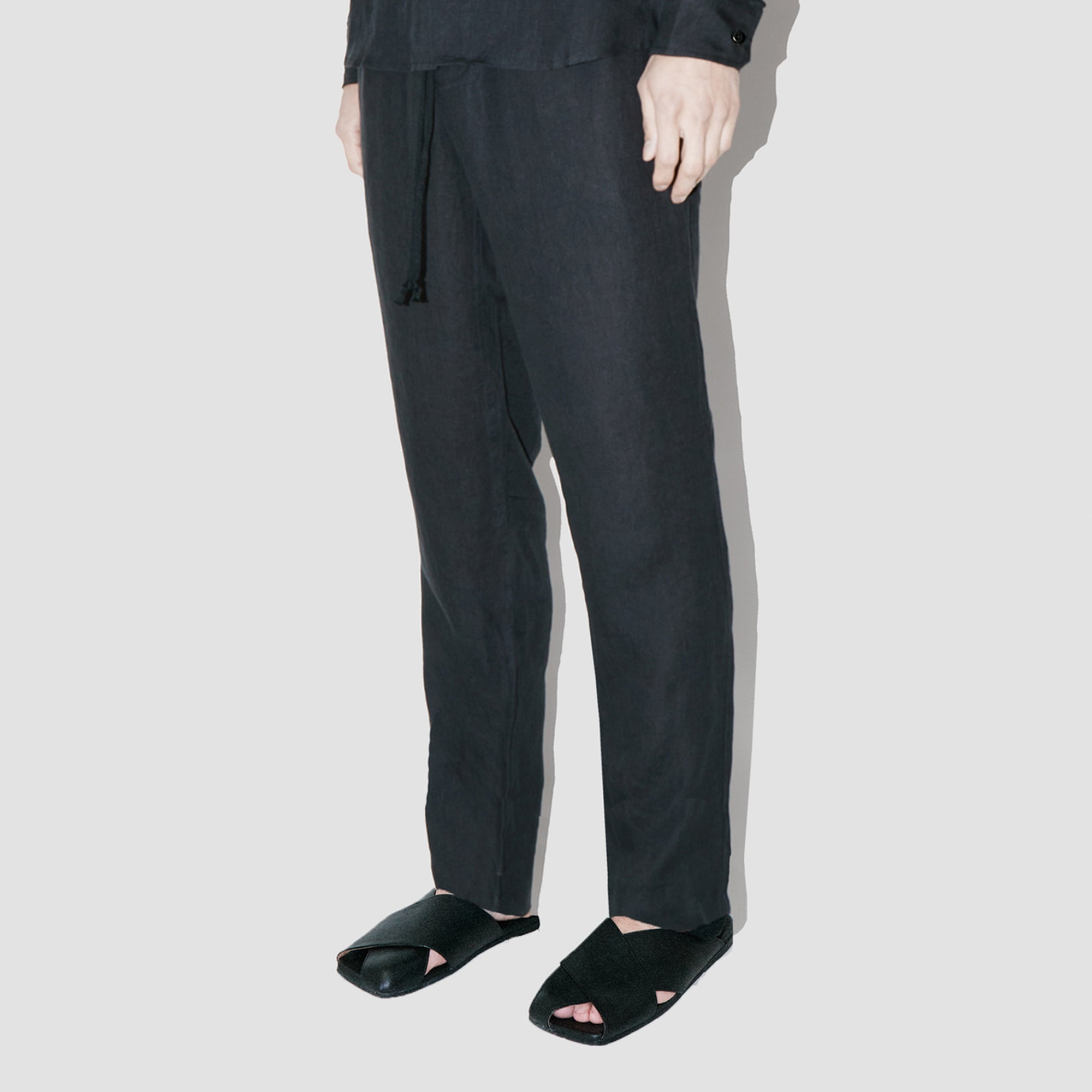 TerraLinen Black Classic Pants
