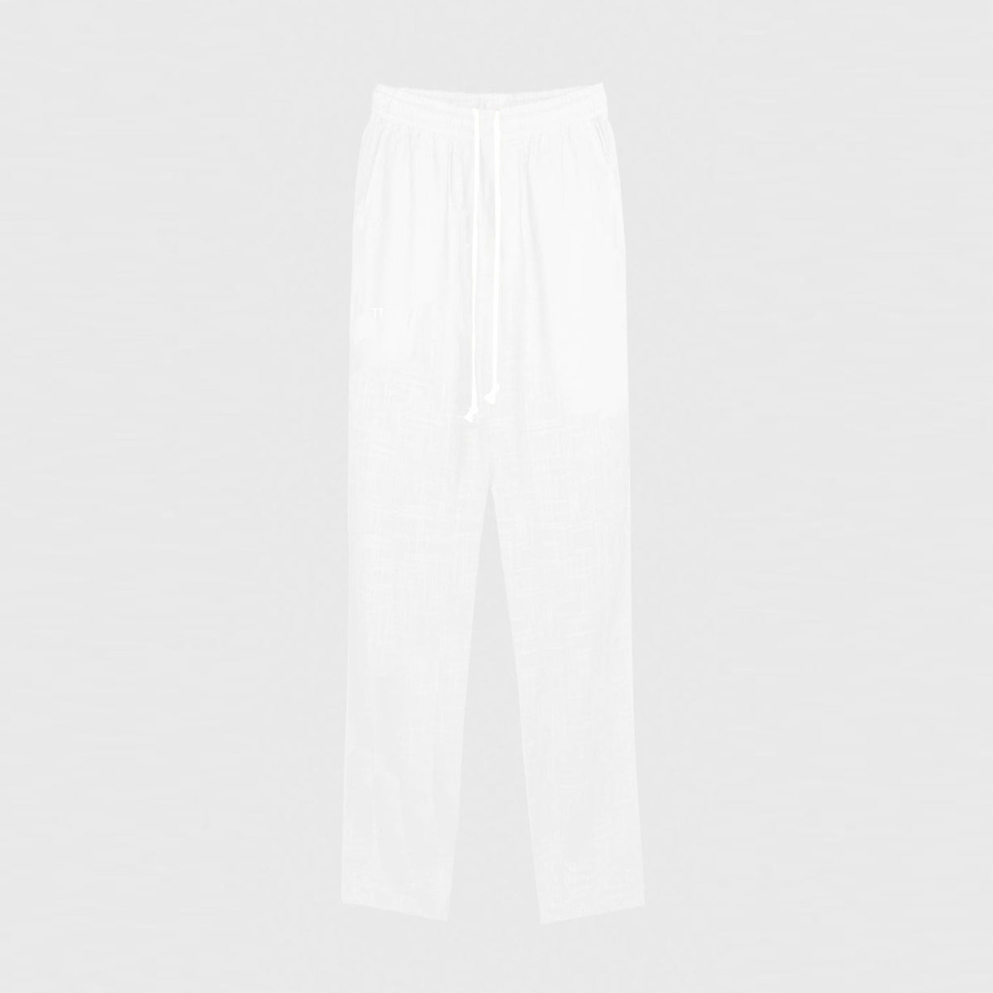 TerraLinen White Classic Pants
