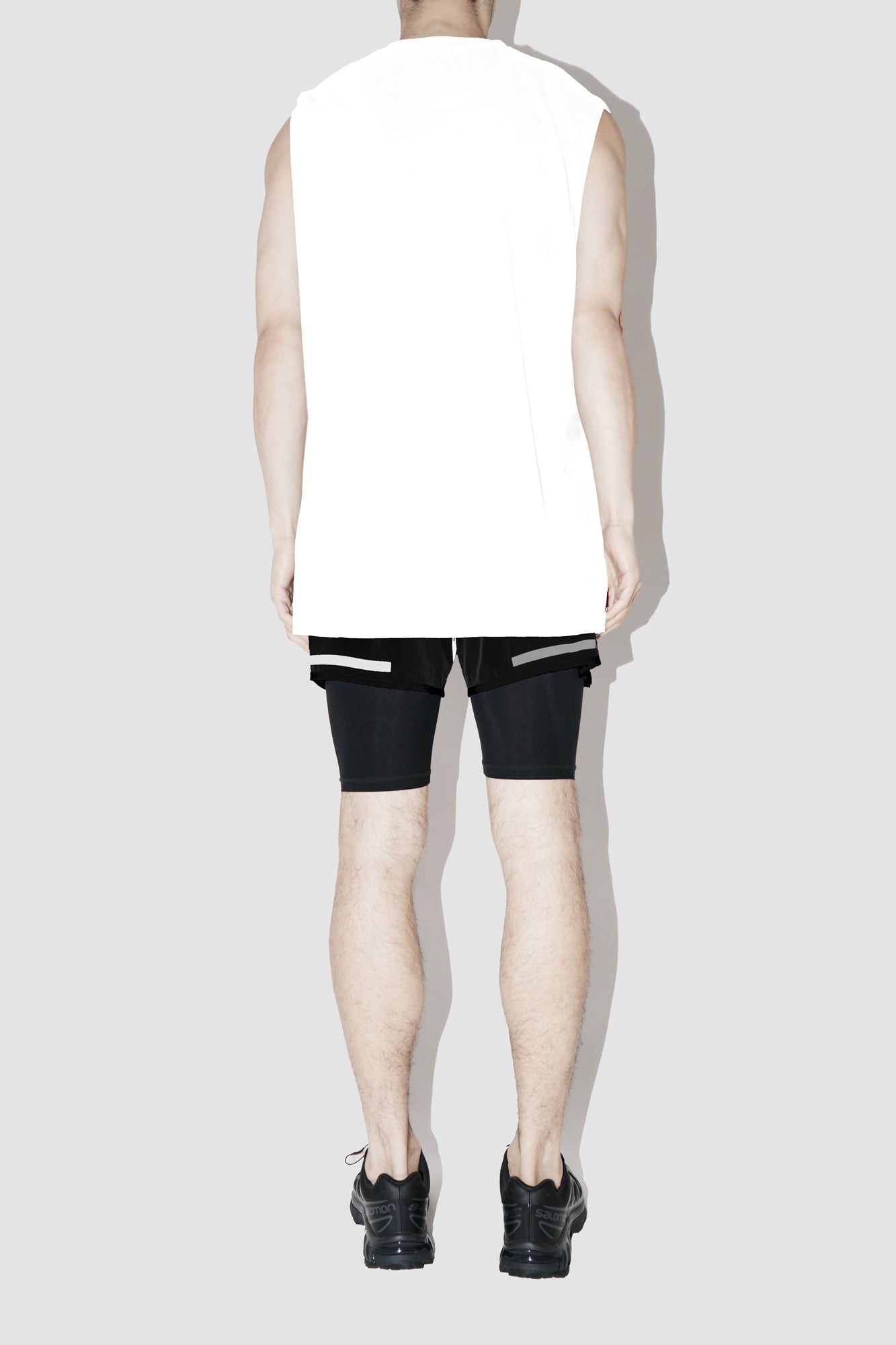 ElevaPima White Sleeveless T-Shirt