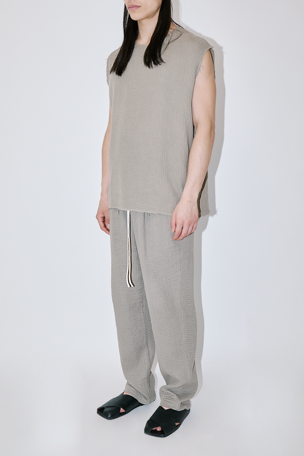 AngelWeave Sand Gauze Sleeveless T-Shirt