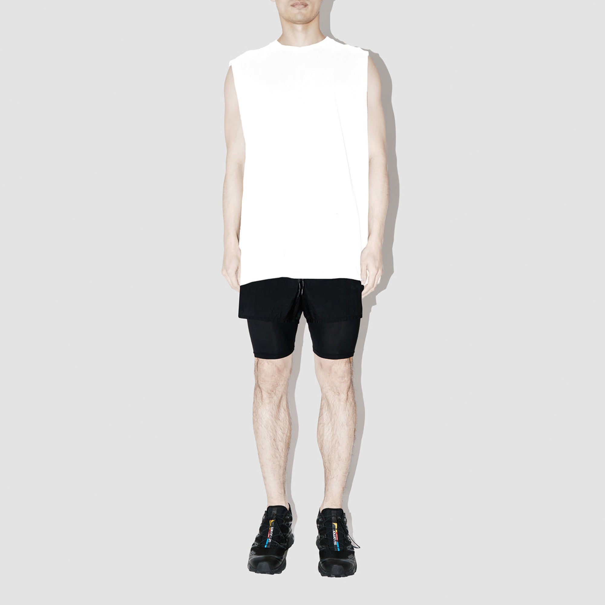 ElevaPima White Sleeveless T-Shirt