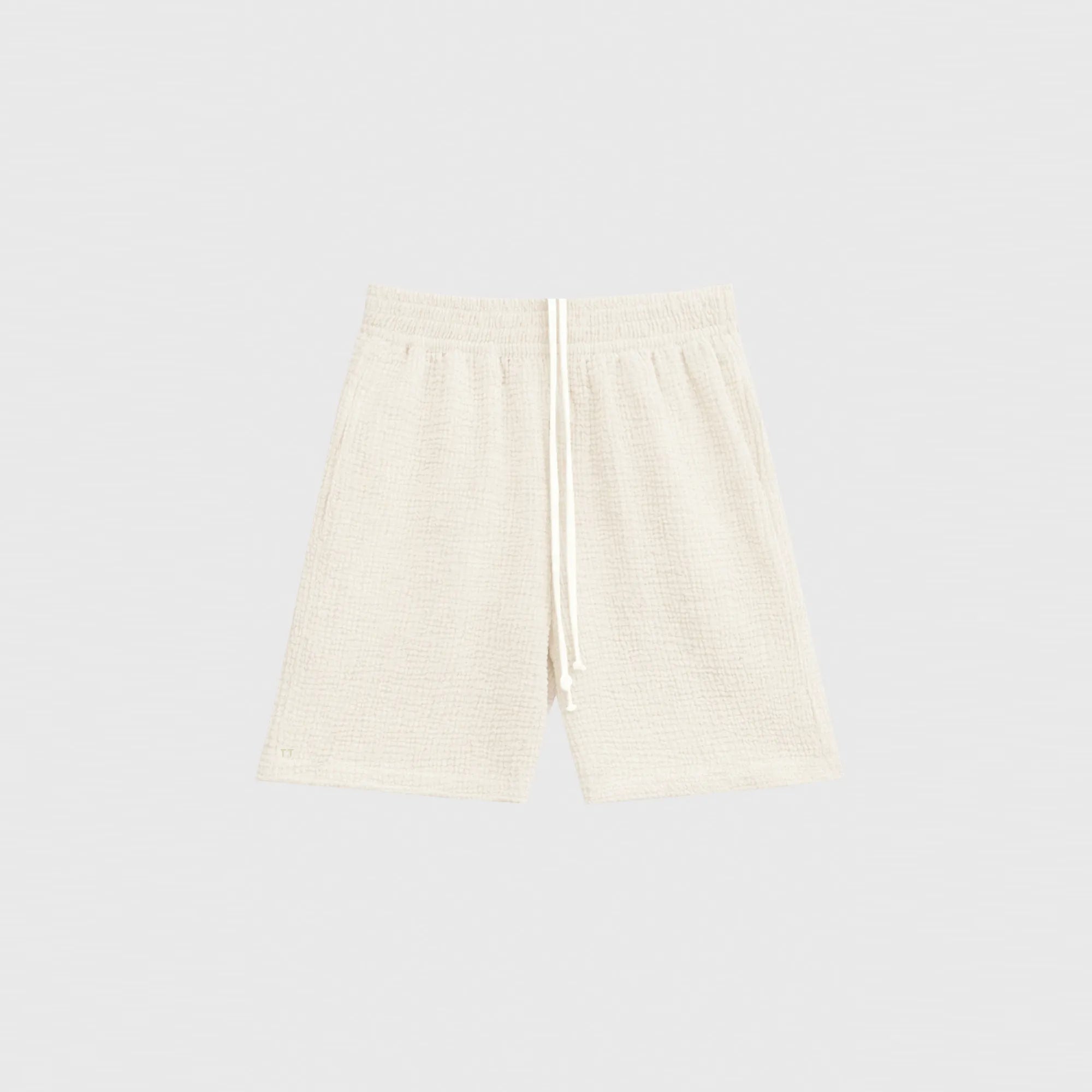 AngelWeave Ivory Gauze Lounge Shorts