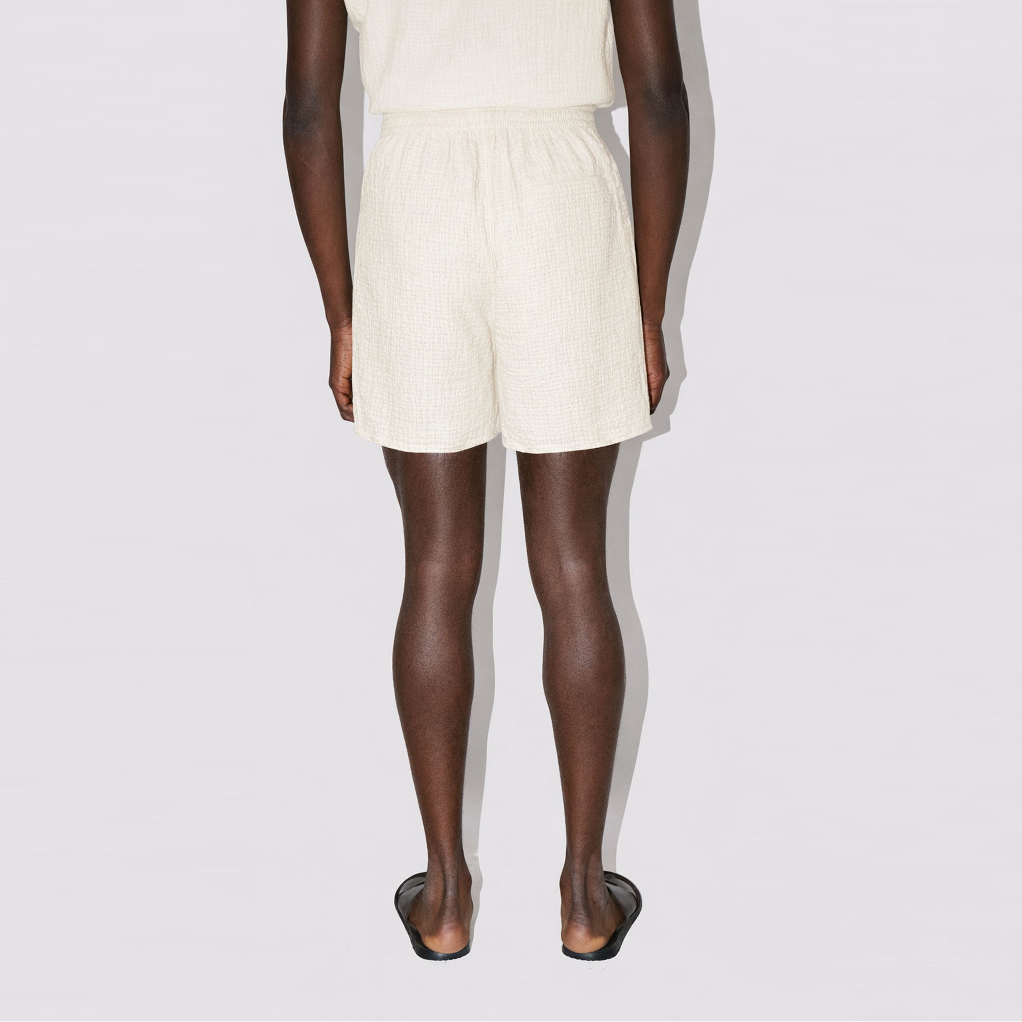 AngelWeave Ivory Gauze Lounge Shorts