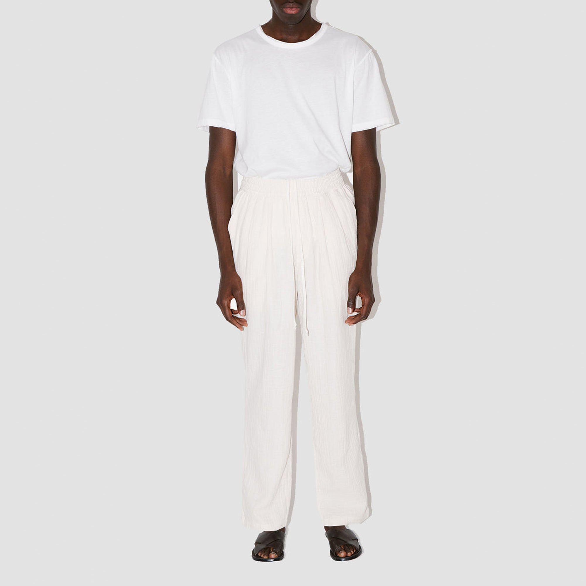 AngelWeave Ivory Gauze Lounge Pants