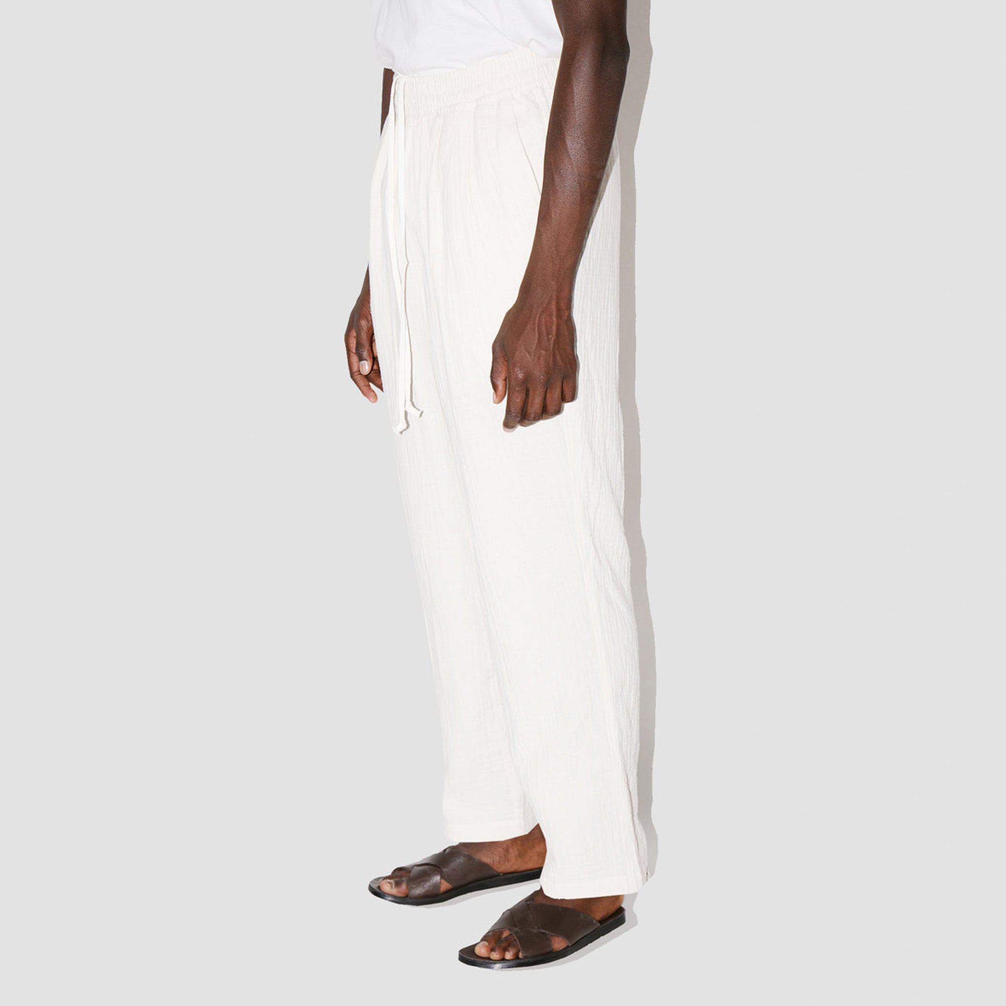 AngelWeave Ivory Gauze Lounge Pants