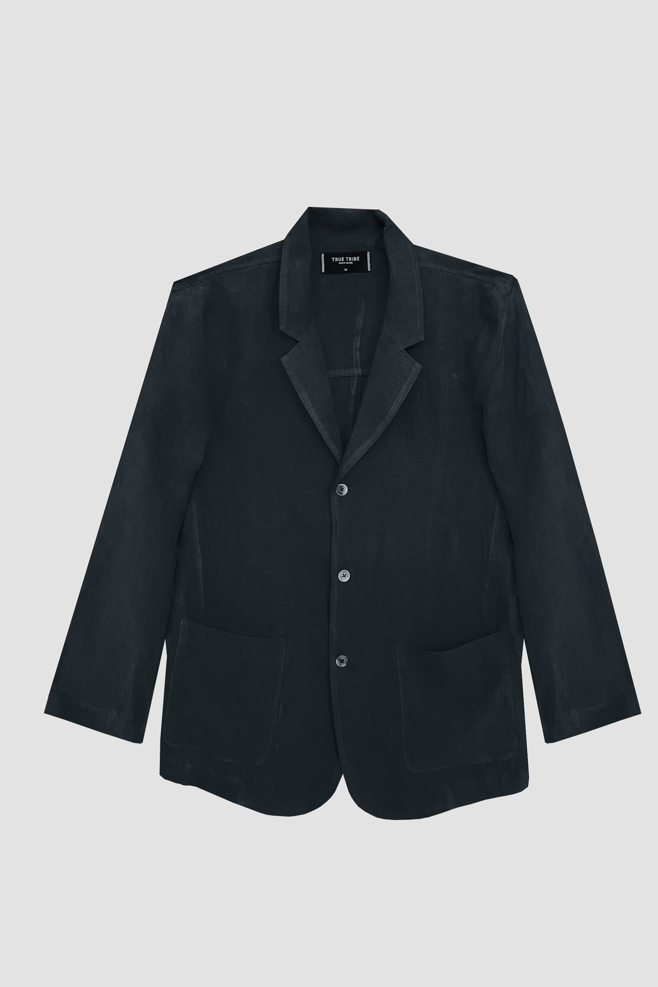 TerraLinen Black Light Suit Jacket