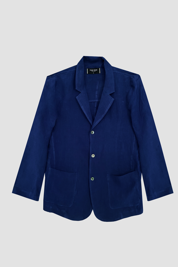 TerraLinen Indigo Light Suit Jacket