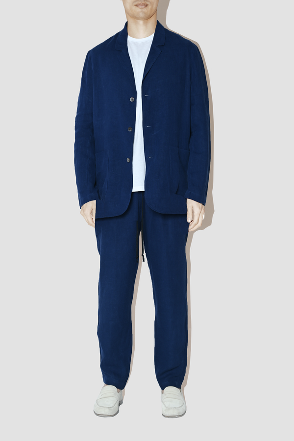 TerraLinen Indigo Light Suit Jacket
