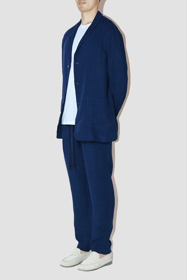 TerraLinen Indigo Light Suit Jacket