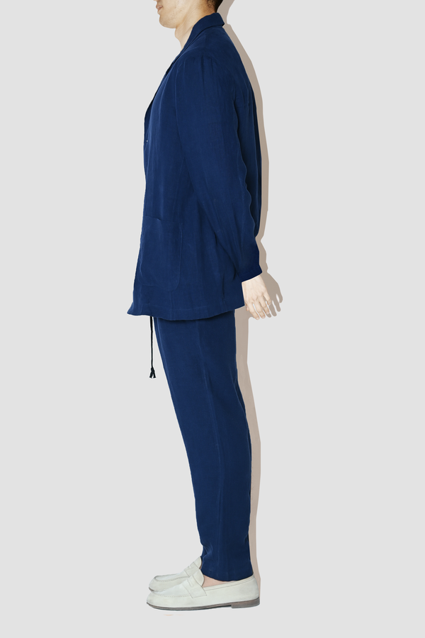 TerraLinen Indigo Light Suit Jacket