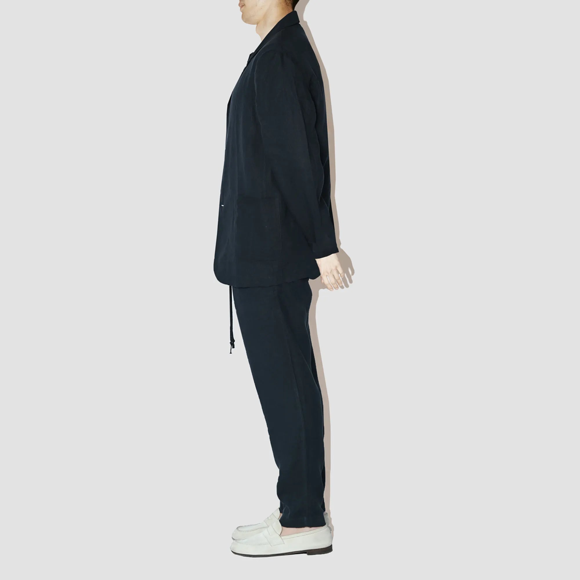 TerraLinen Black Light Suit Jacket