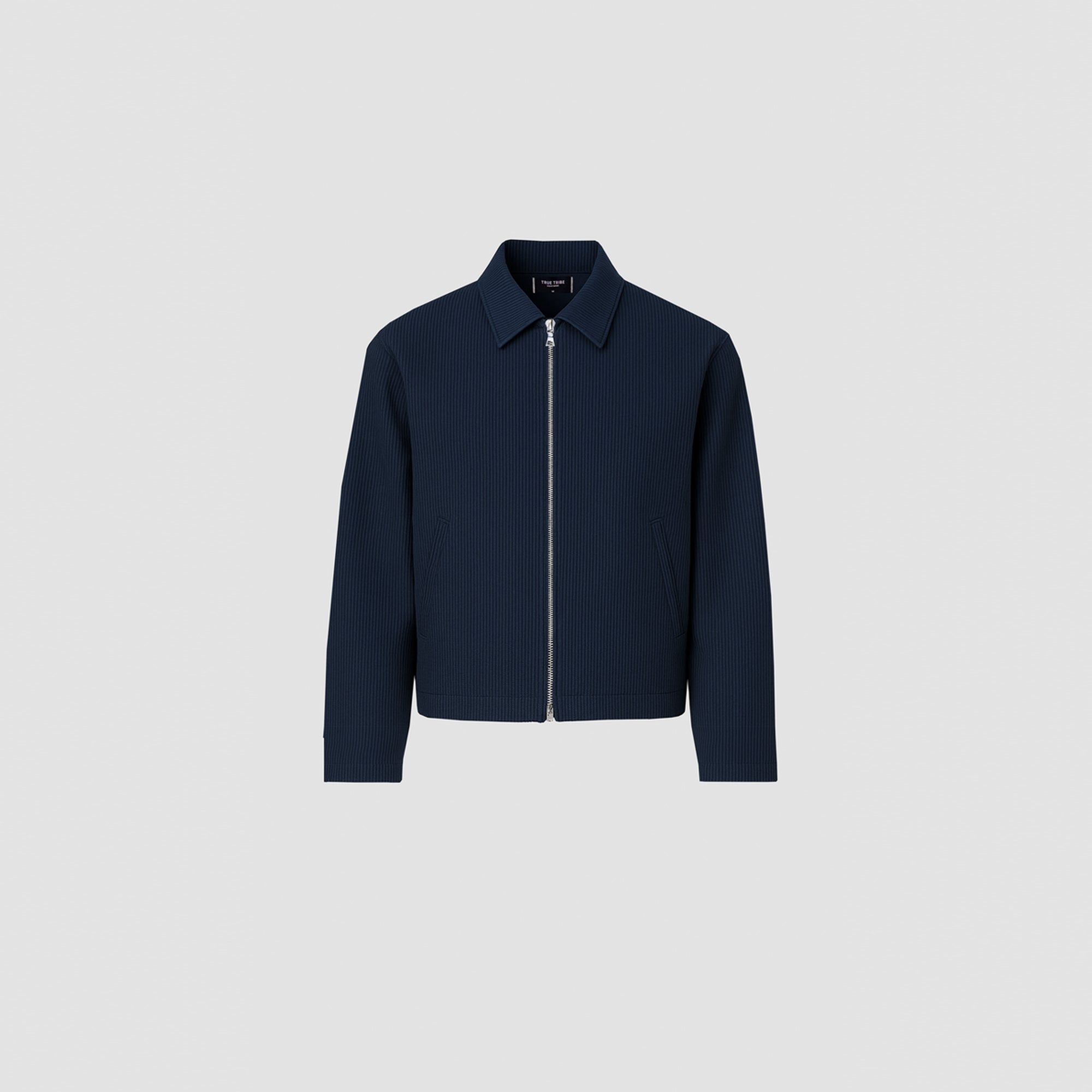 PipeShell Navy Zip Overshirt