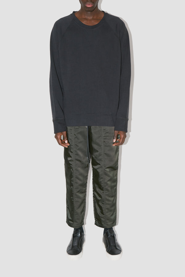 Heavyweight Endura Black Fleece Oversized Sweater