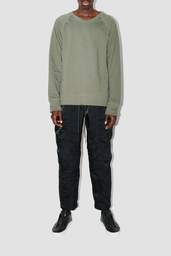 Heavyweight Endura Khaki Fleece Oversized Sweater