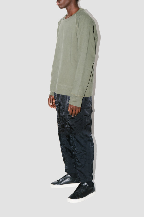 Heavyweight Endura Khaki Fleece Oversized Sweater