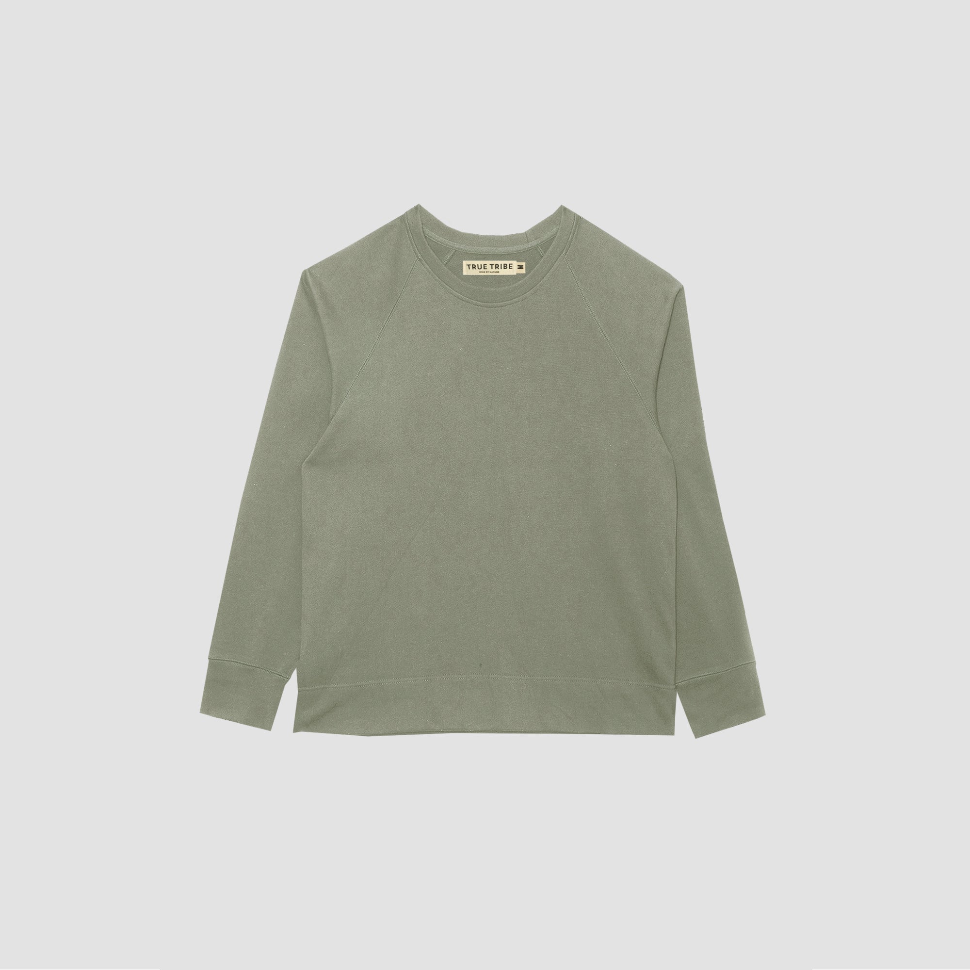 Heavyweight Endura Khaki Fleece Oversized Sweater