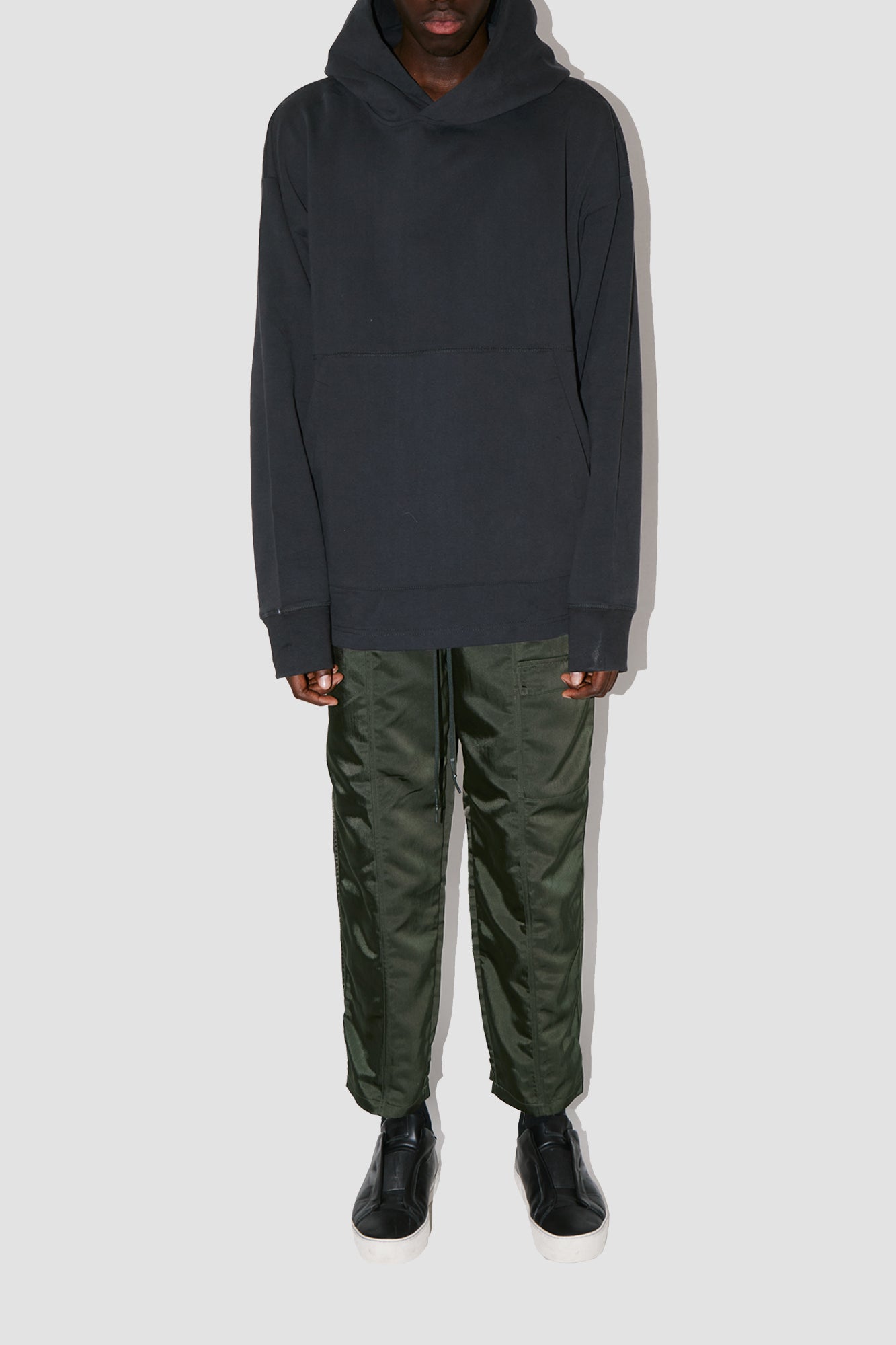 Heavyweight Endura Black Fleece Hoodie