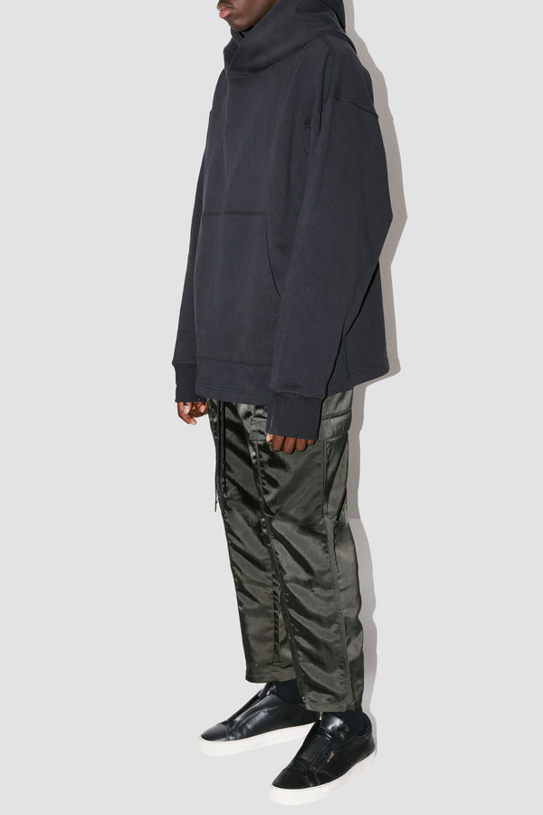 Heavyweight Endura Black Fleece Hoodie