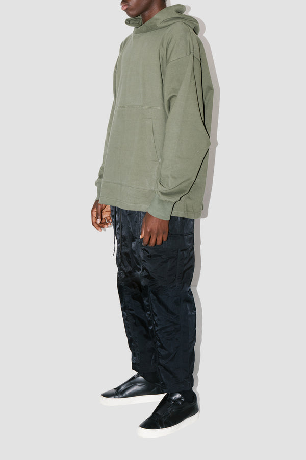 Heavyweight Endura Khaki Fleece Hoodie