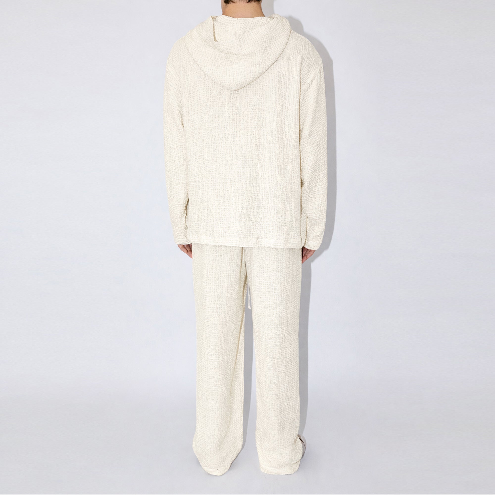 AngelWeave Ivory Gauze Hoodie