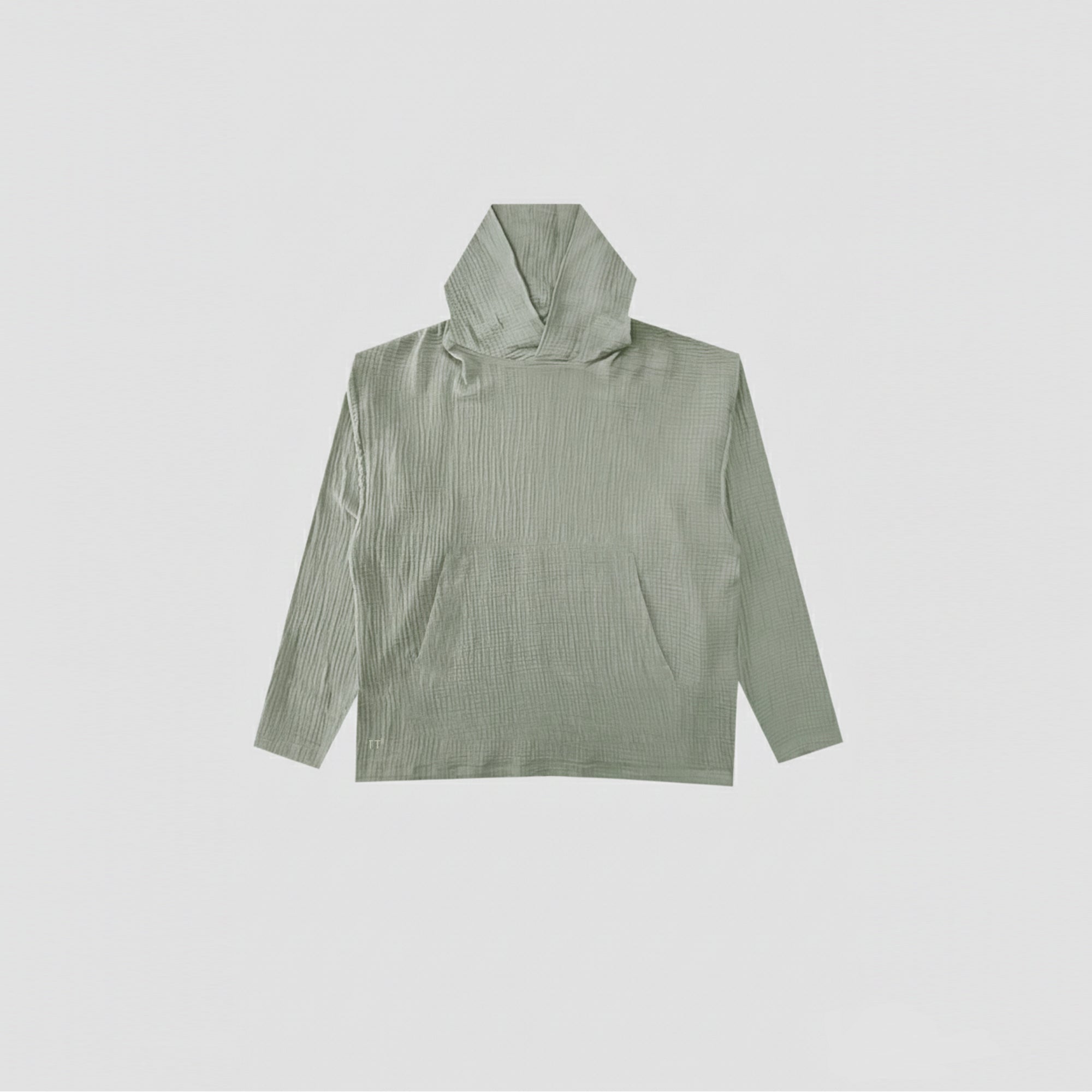 AngelWeave Khaki Gauze Hoodie