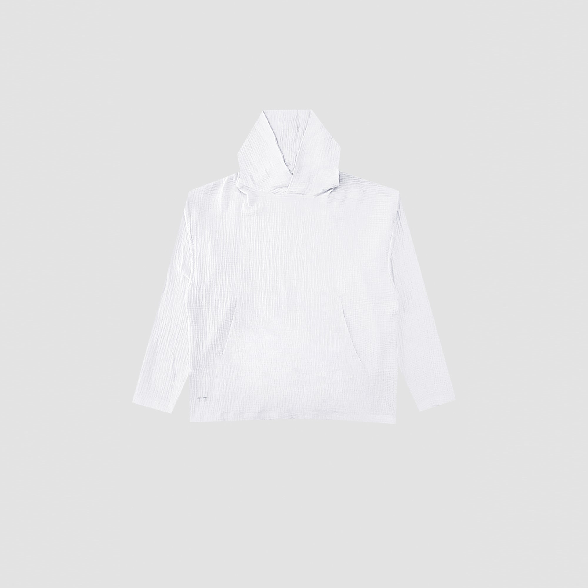 AngelWeave White Gauze Hoodie