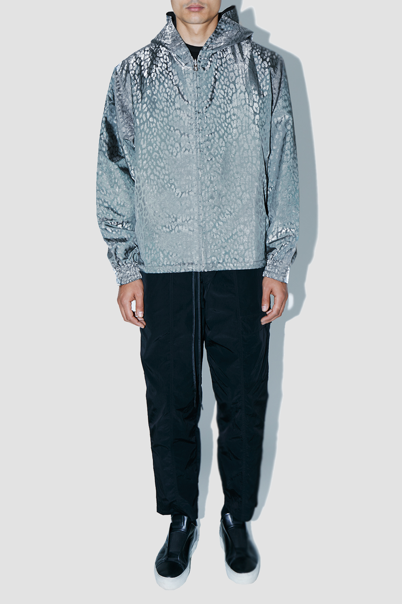 Veste réversible léopard Space