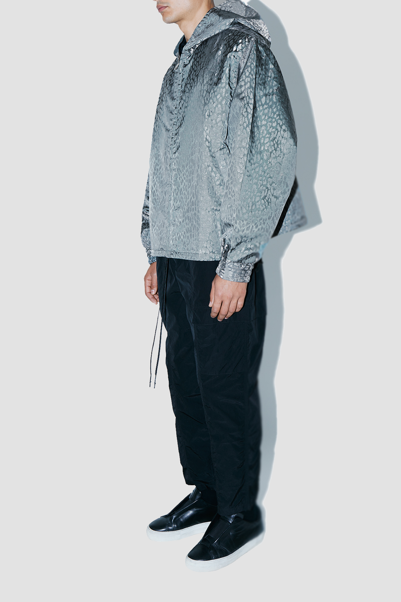 Veste réversible léopard Space