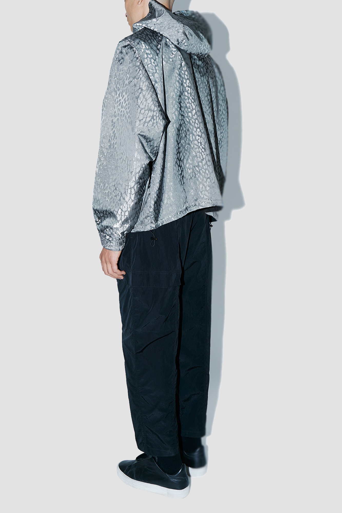 Veste réversible léopard Space
