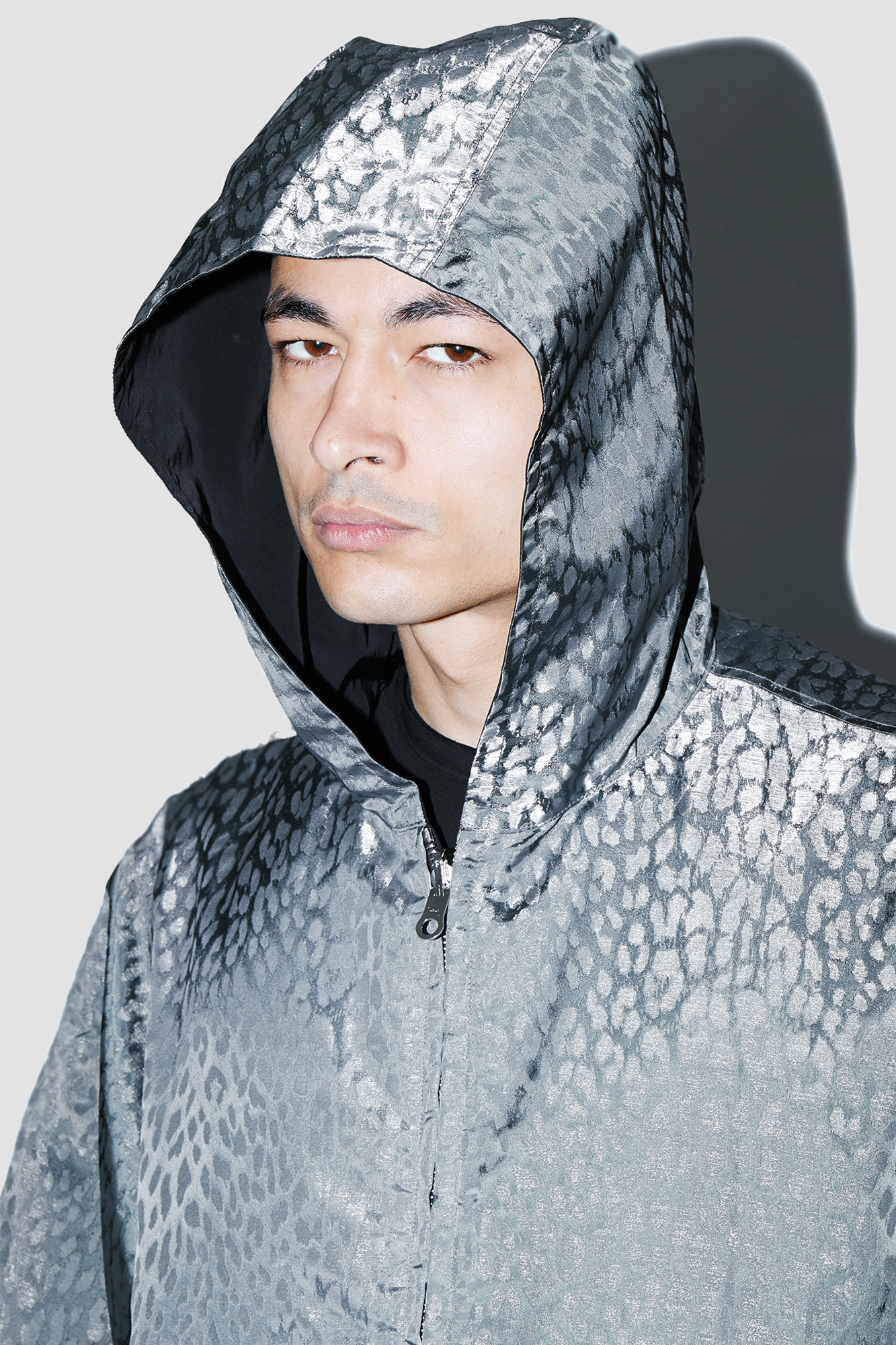 Veste réversible léopard Space