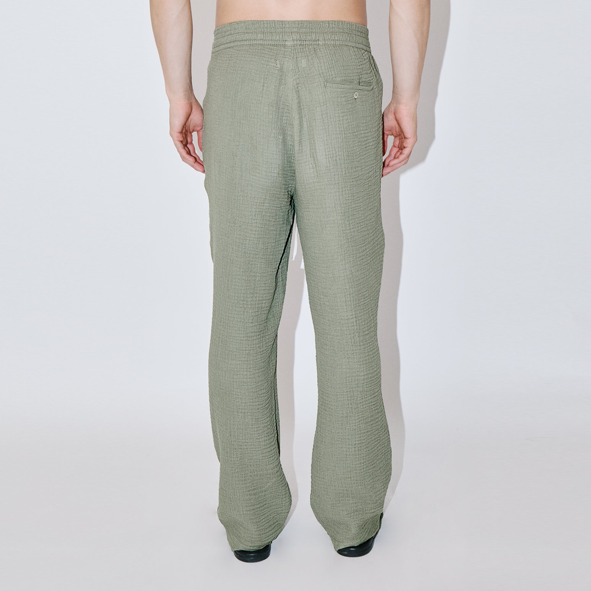 AngelWeave Khaki Gauze Lounge Pants