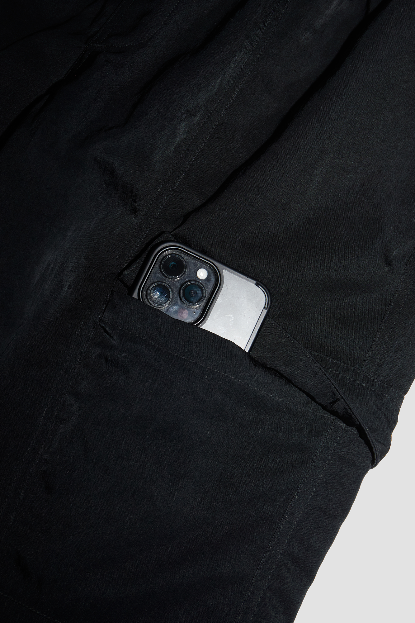 HeavyProtect Black Cargo Pants