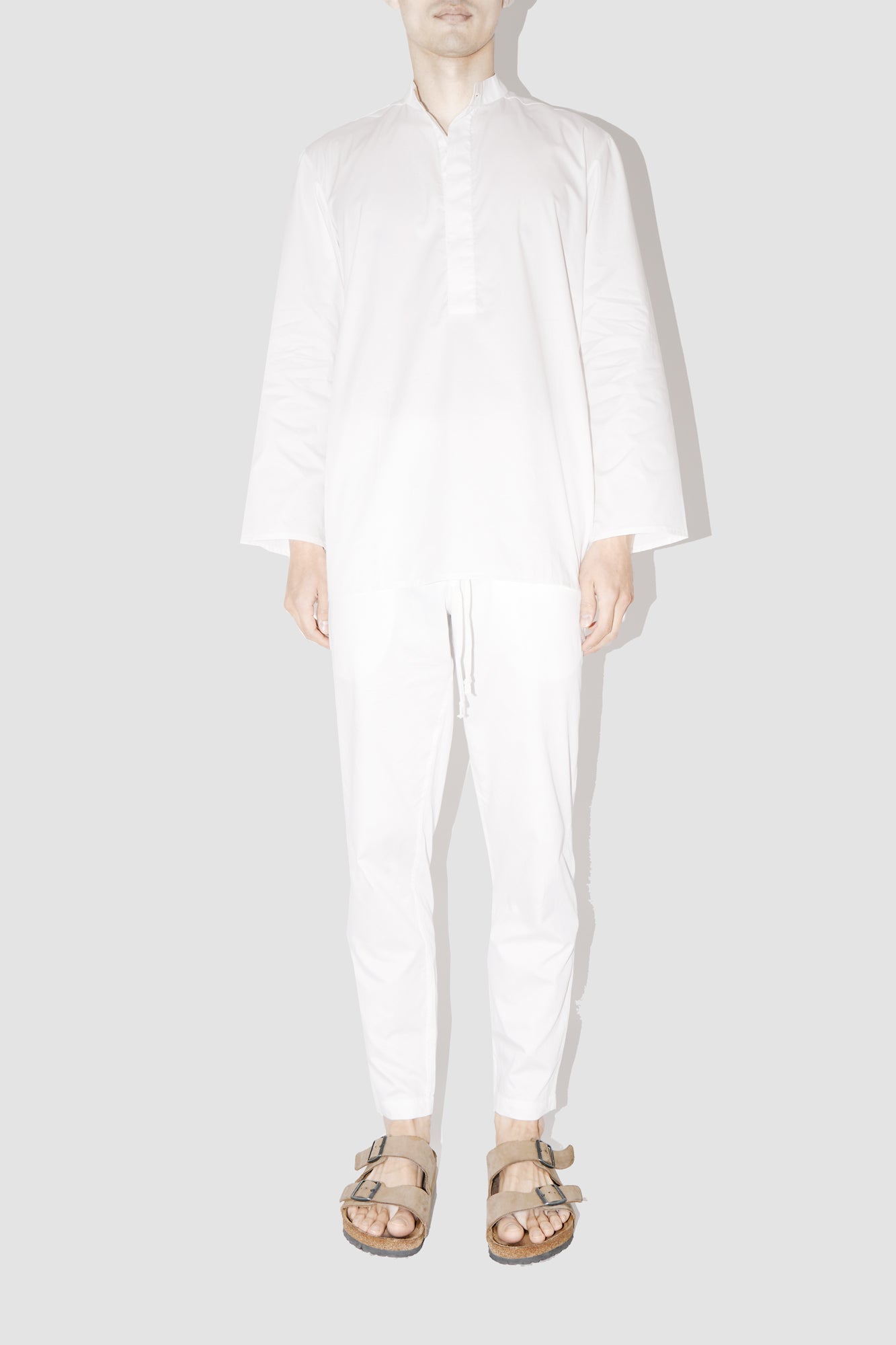 SmoothWeave White Micro Twill Kurta