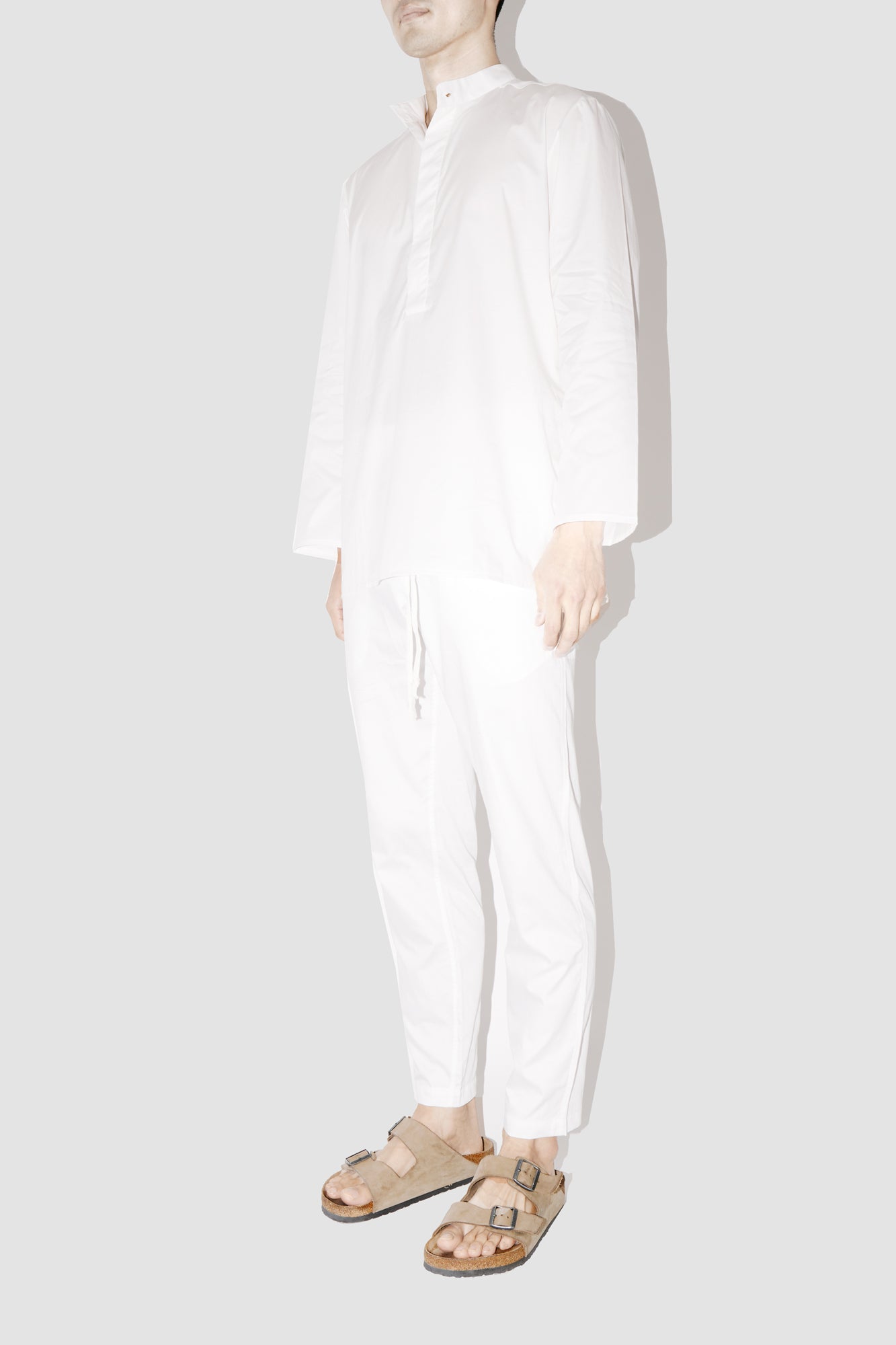 SmoothWeave White Micro Twill Kurta