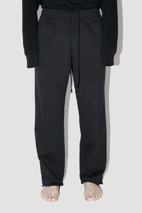 Heavyweight Endura Black Fleece Sweat Pants
