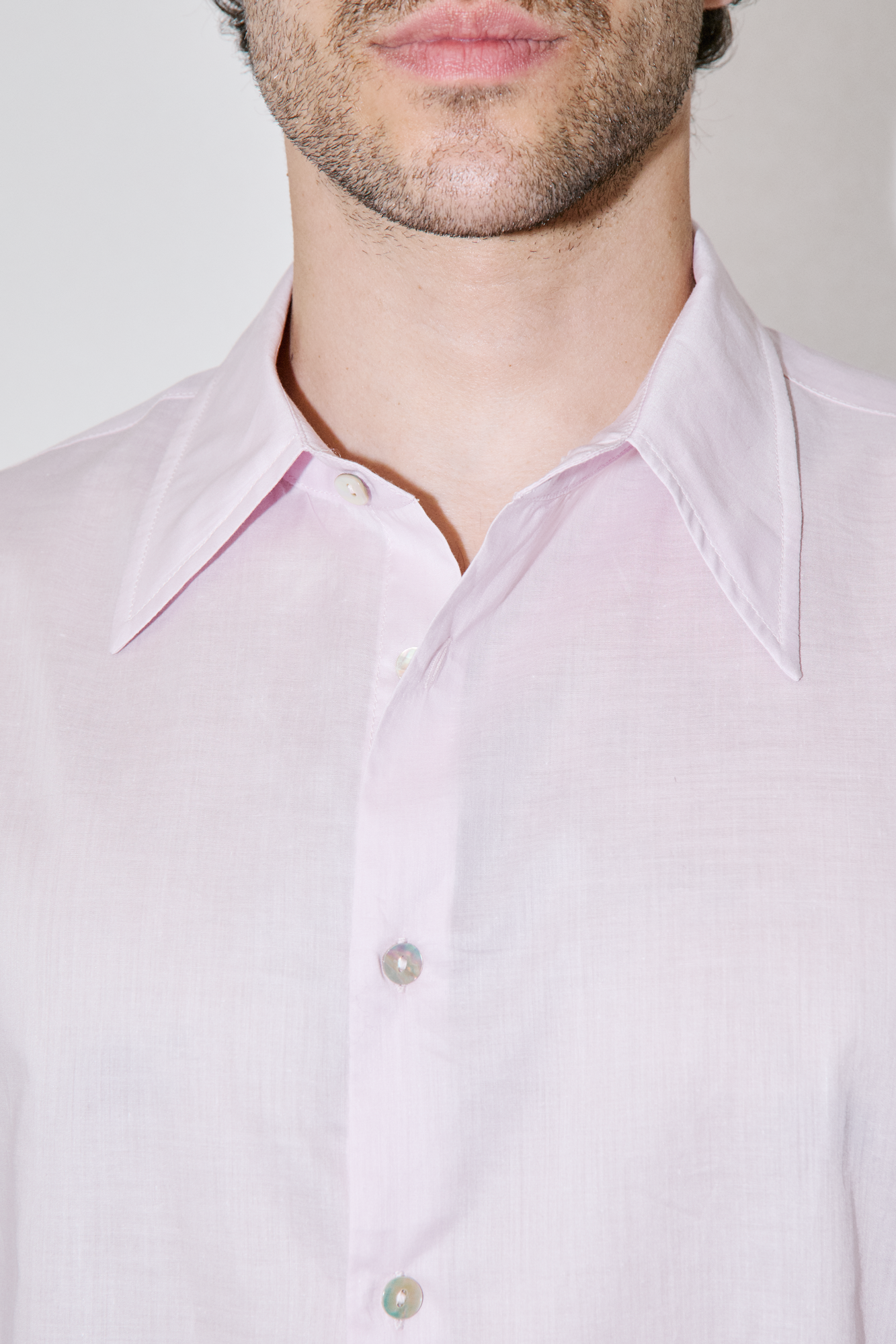 BreathAir Pink Oversized Shirt