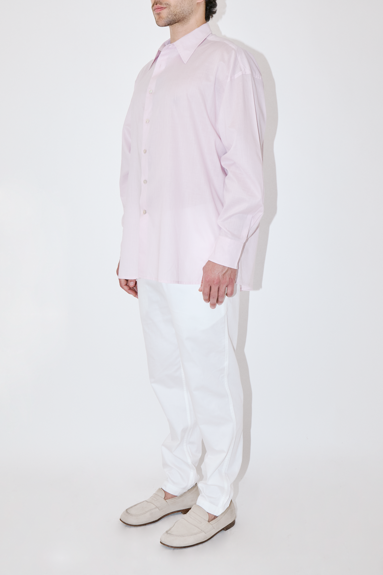 BreathAir Pink Oversized Shirt