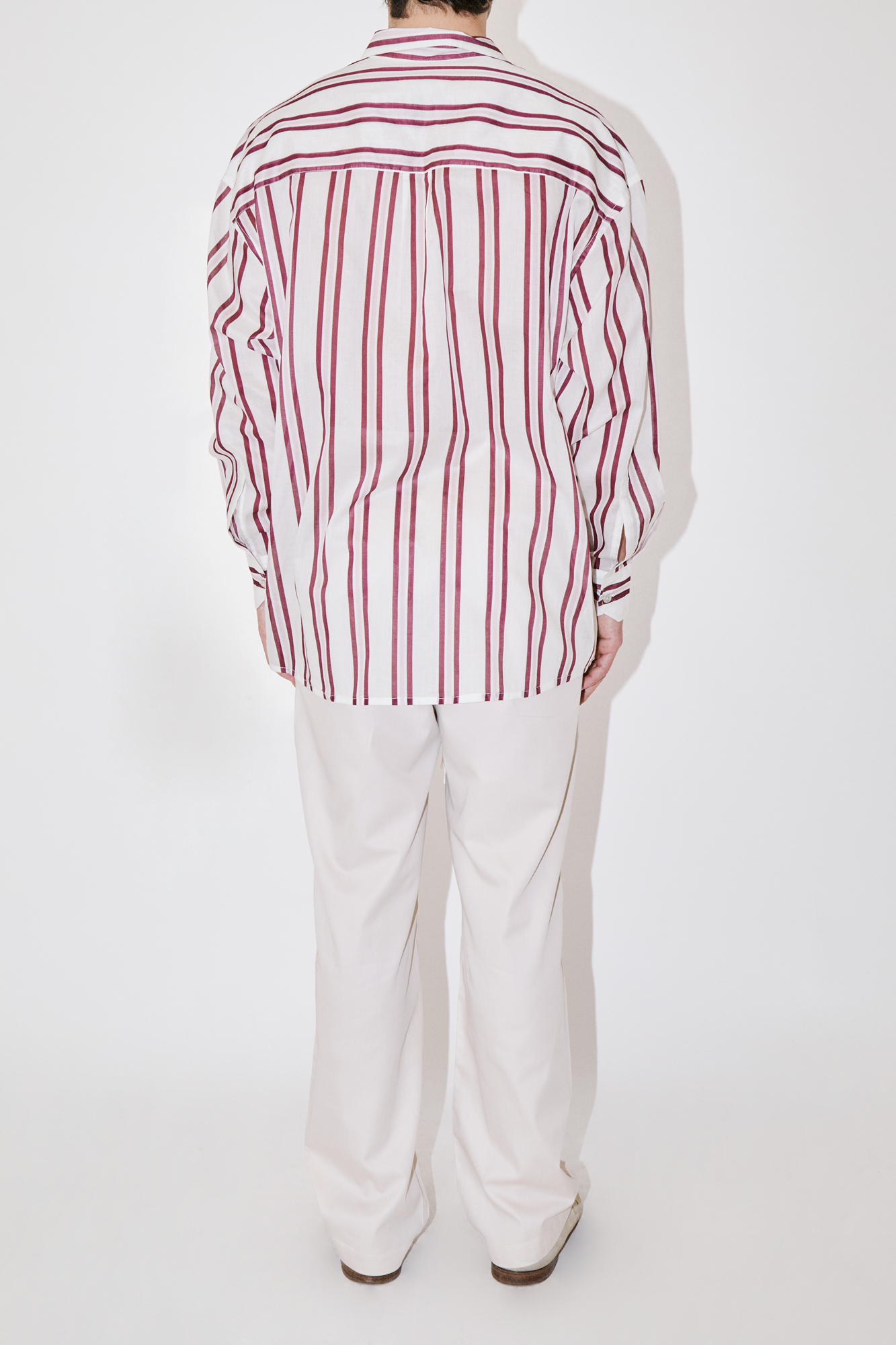 BreathAir Nomad Stripe Oversized Shirt