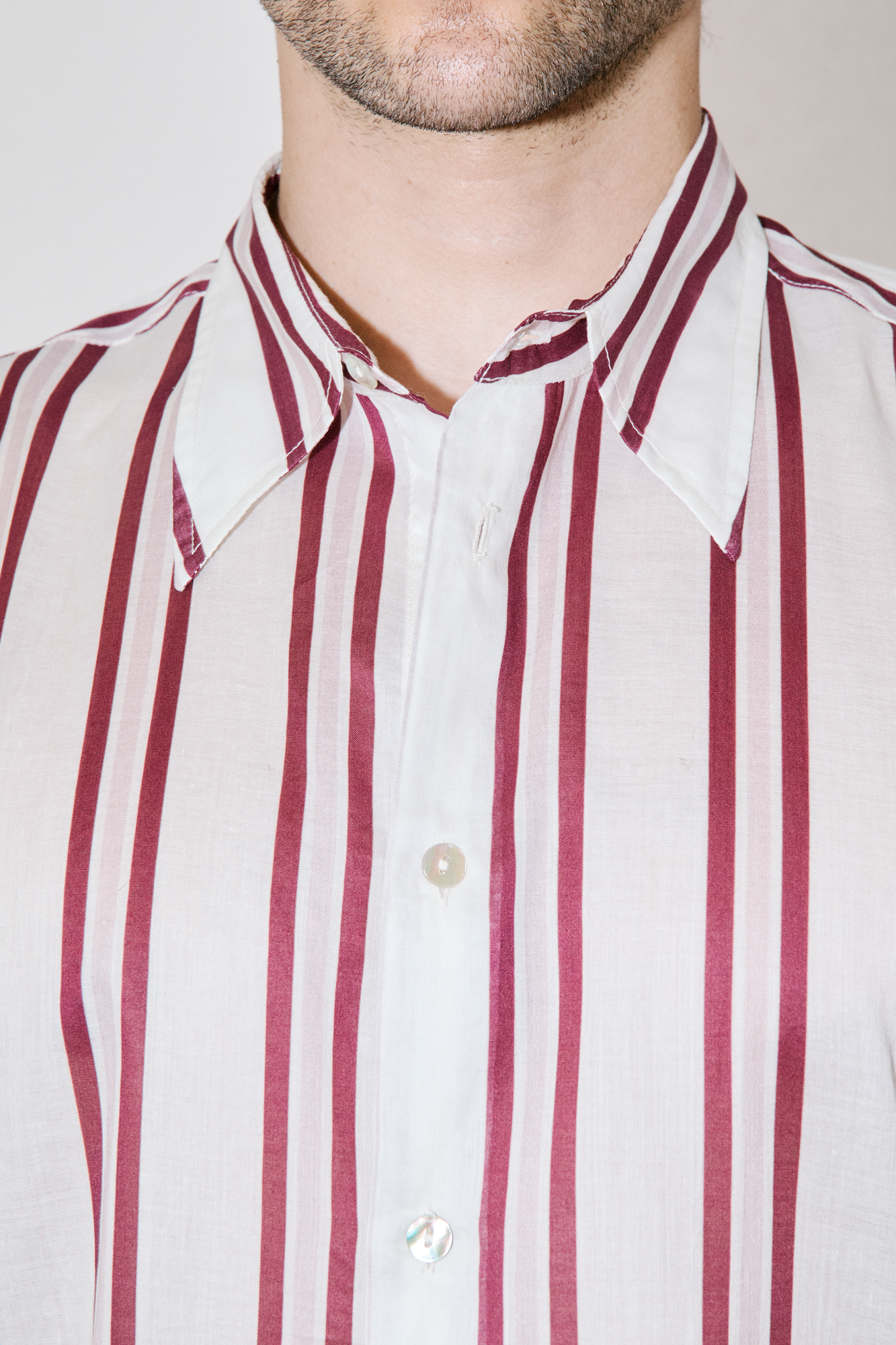 BreathAir Nomad Stripe Oversized Shirt