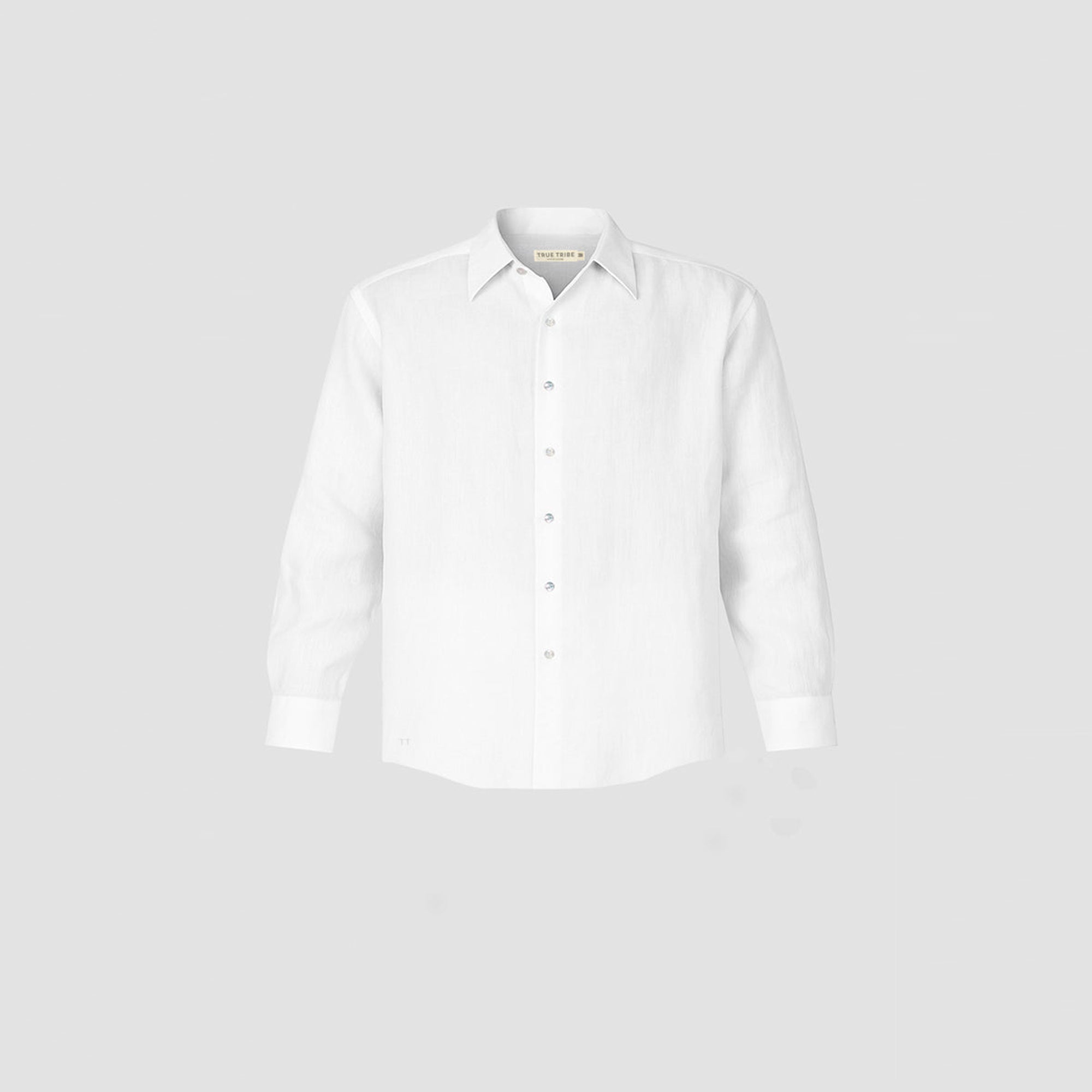 TerraLinen White Oversized Shirt