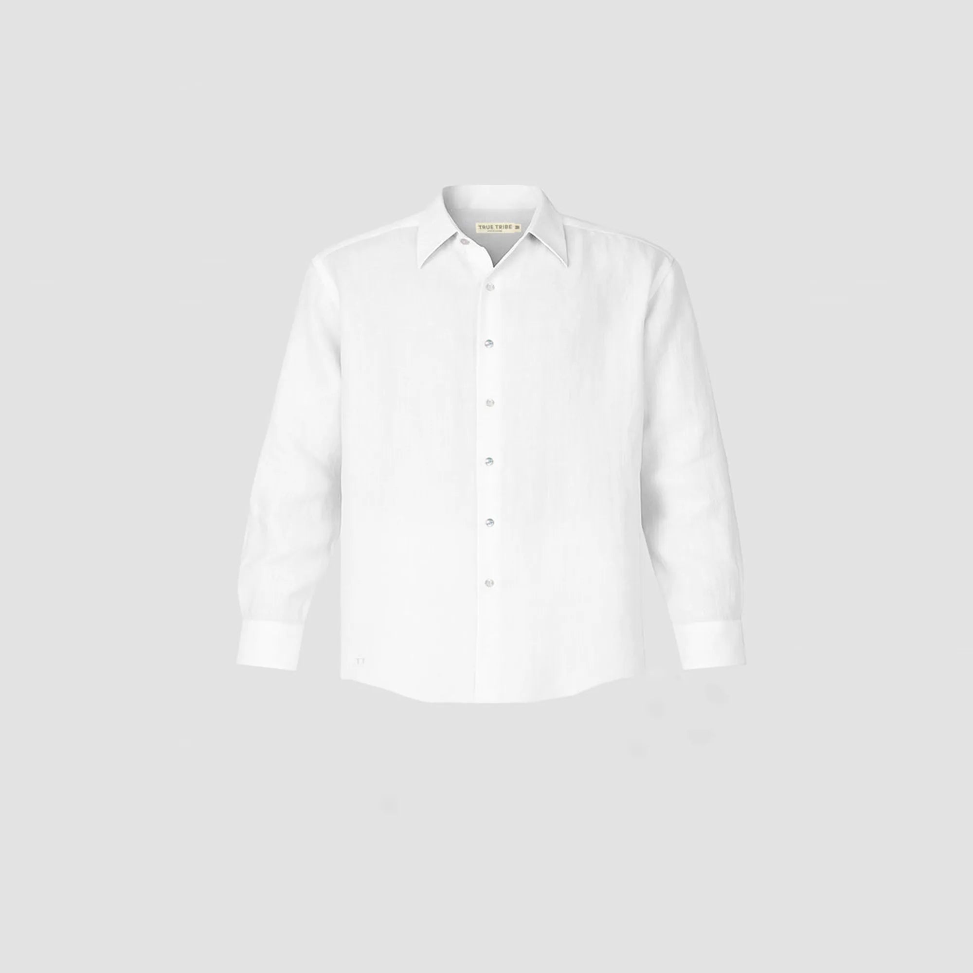 TerraLinen White Oversized Shirt