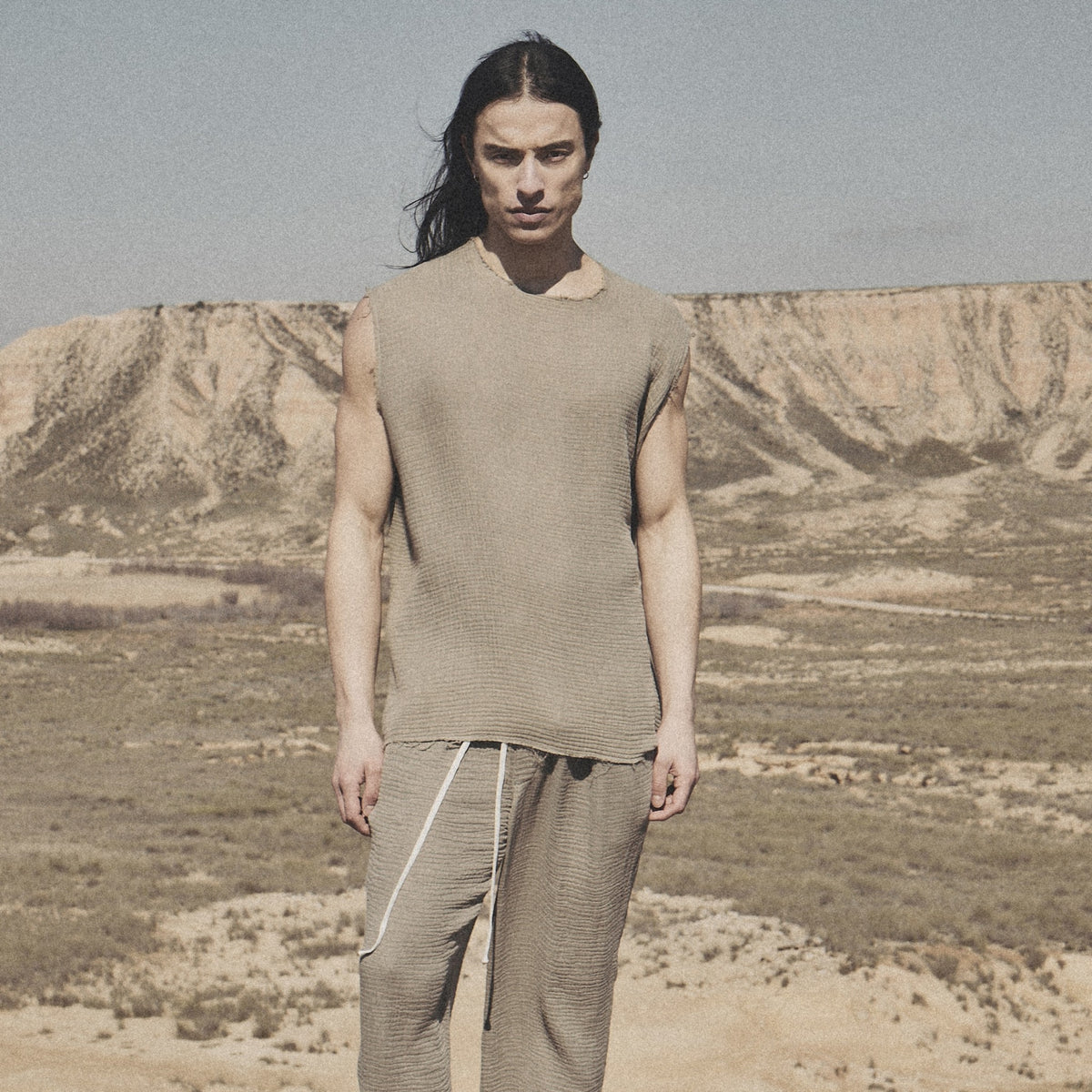 Pantalon lounge AngelWeave Khaki dans le désert
