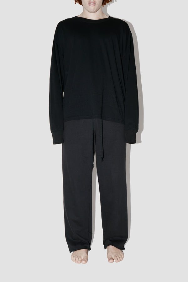 ElevaPima Black Long Sleeve T-Shirt
