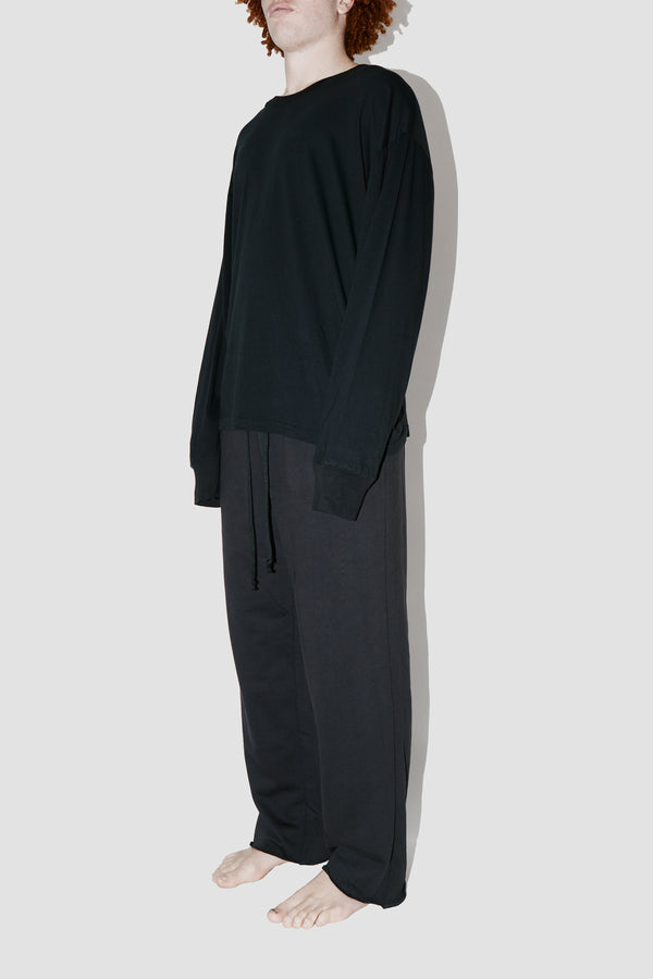 ElevaPima Black Long Sleeve T-Shirt